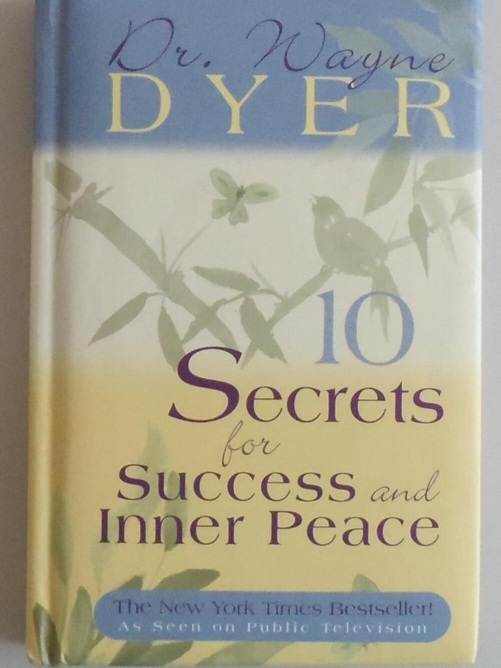 Hardcover Book 10 Secrets for Success and Inner Peace